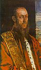 Vincenzo Irolli Paintings - Portrait of Vincenzo Morosini by Jacopo Robusti Tintoretto